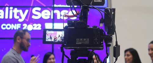 Evento en vivo con cámara